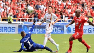 Gustavo Ramírez marcó el 1-0 del Deportes Tolima ante América de Cali | VIDEO