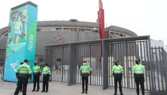 El Estadio Nacional será custodiado por policías. (Lino Chipana Obregón /@photo.gec)