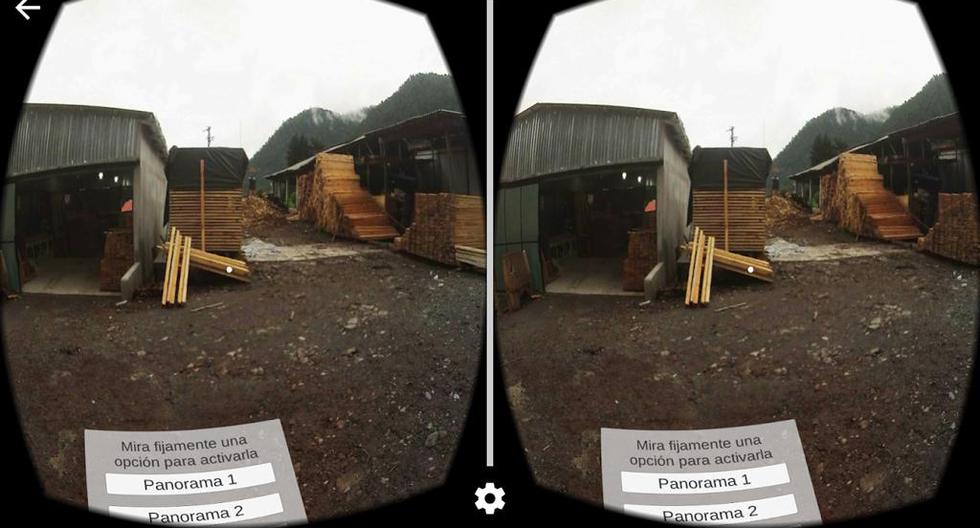 Probosque VR, una aplicación de realidad virtual en la que el usuario puede encarnar a un trabajador forestal y experimentar su día a día. (Foto: Captura)
