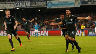 Manchester City venció 4-2 a Napoli por Champions League