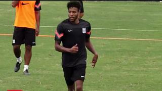 Alianza Lima: golazo de taco de Lionard Pajoy en la práctica