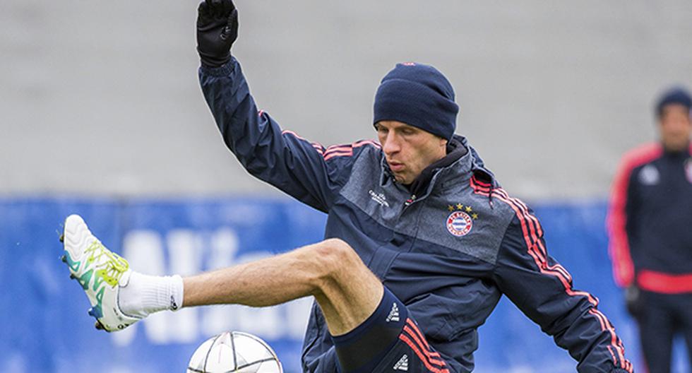 Thomas Muller enojado por eliminación del Bayern Munich de la Champions League (Foto: EFE)