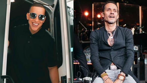 Daddy Yankee resalta haber logrado uno de sus deseos: grabar con Marc Anthony. (Foto: @daddyyankee/@marcanthony).