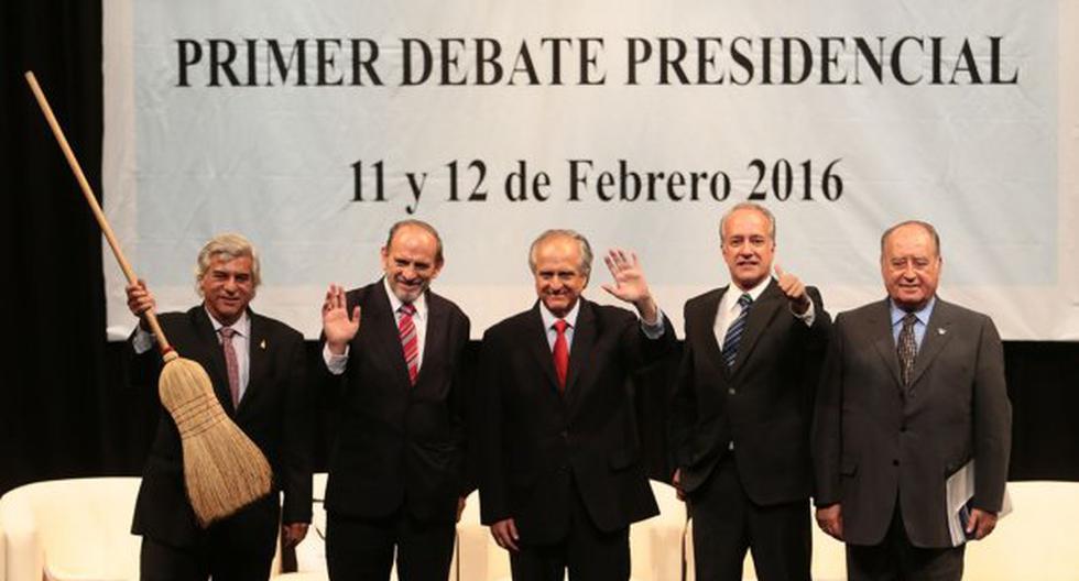 Este jueves se realizará el primer debate presidencial entre candidatos. (Foto: Andina)