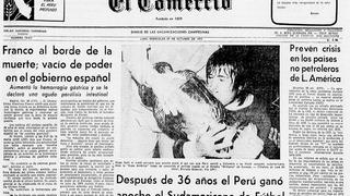 Hace 38 años Perú salió campeón de la Copa América [FOTOS]