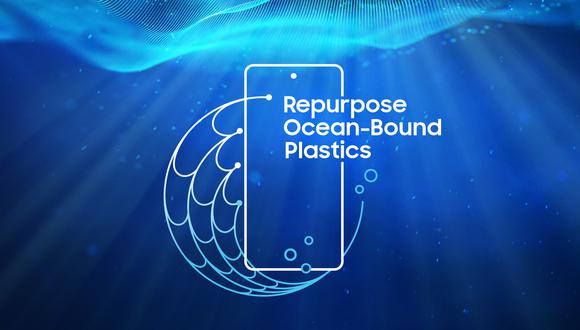 "Galaxy for the planet" es el nombre del proyecto de Samsung que reutiliza el plástico de los mares para fabricar nuevos equipos de la familia de móviles. (Foto: Samsung)