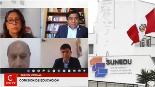 Comisión de Educación busca crear grupo de trabajo que verifique instalaciones de universidad licenciada