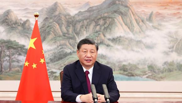El presidente de China. Xi Jinping.
