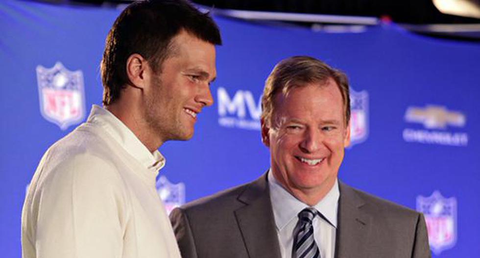 Roger Goodell quiere escuchar la apelación de Tom Brady. (Foto: NFL)