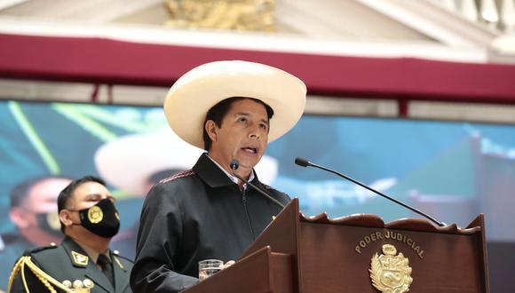 El inicio de los actos de investigación quedará suspendido hasta la culminación del mandato de Castillo Terrones, en razón de su inmunidad absoluta. (Foto: Presidencia)