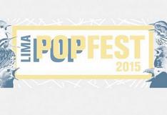 Lima Popfest 2015: Conoce el precio de entradas