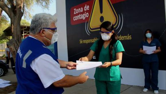Médicos regresan a Lima tras 21 días de brindar ayuda a pacientes COVID-19 (Foto difusión).