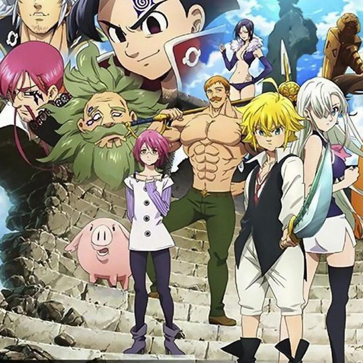 Nanatsu no Taizai: Sangue sem censura retorna à terceira temporada - Anime  United