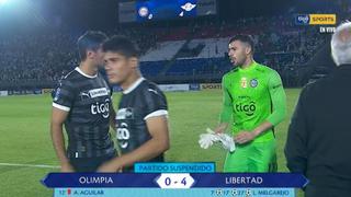 Olimpia vs. Libertad: se suspendió el partido por octavos de la Copa Paraguay