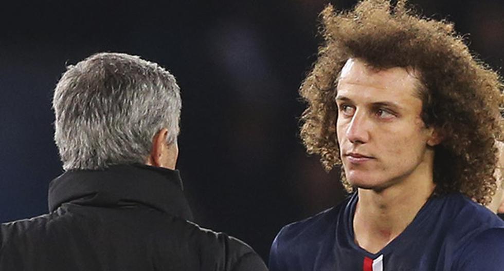 David Luiz, José Mourinho y un espectacular meme. (Foto: Getty Images)