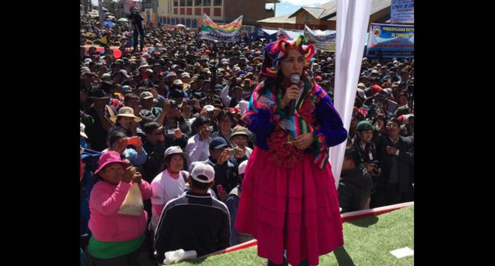 Nadine Heredia se defiende desde Puno. (Foto: Facebook Nadine Heredia)