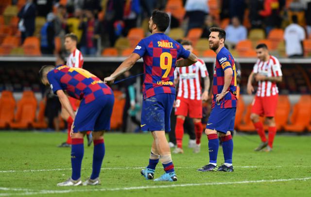 Barcelona vs. Atlético de Madrid: las postales que dejó la semifinal de la Supercopa de España jugada en Arabia Saudita. (REUTERS/Waleed Ali)