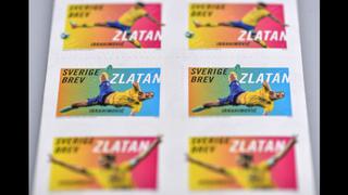 Zlatan: sus estampillas causan furor en servicio postal sueco