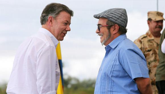Juan Manuel Santos se comprometió a garantizar la seguridad de los miembros ya desarmados de las FARC. (Foto: EFE)