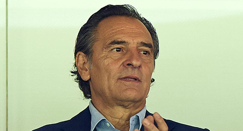 Cesare Prandelli, técnico del Valencia, hizo su análisis del partido ante FC Barcelona. Pese a la derrota, rescató el buen trabajo de su equipo. (Foto: Getty Images)