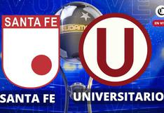 AQUÍ | Santa Fe - Universitario de Deportes EN VIVO | Horario, canal TV y transmisiones de la Copa Sudamericana