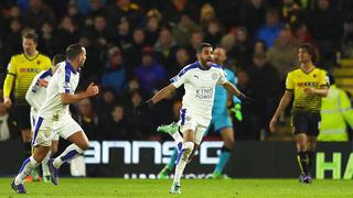 Leicester ganó 1-0 a Watford y es líder absoluto en Premier