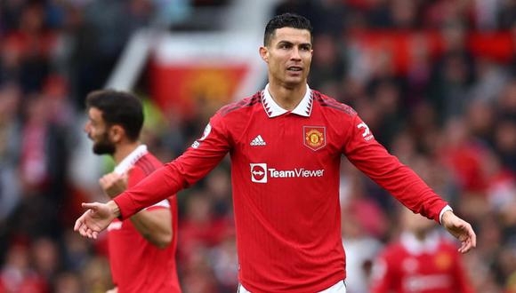 Cristiano Ronaldo es sancionado por Manchester United. (Foto: Reuters)