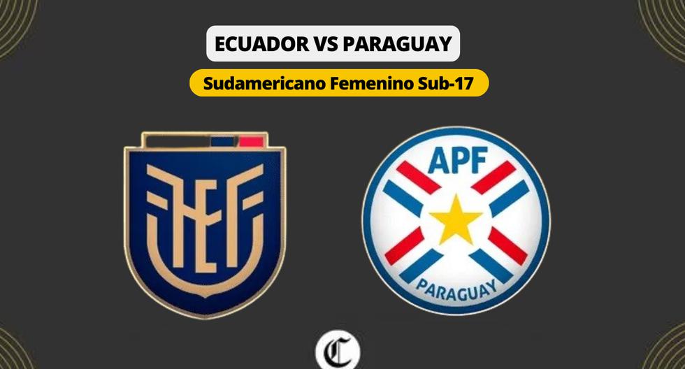¿A qué hora juegan Ecuador vs Paraguay? Sigue EN VIVO el Sudamericano Femenino Sub-17 | Foto: Diseño EC