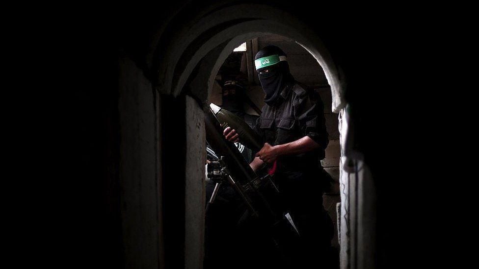 Hamas' network of tunnels in Gaza allows the group to transport supplies and fighters.  (GET IMAGES).