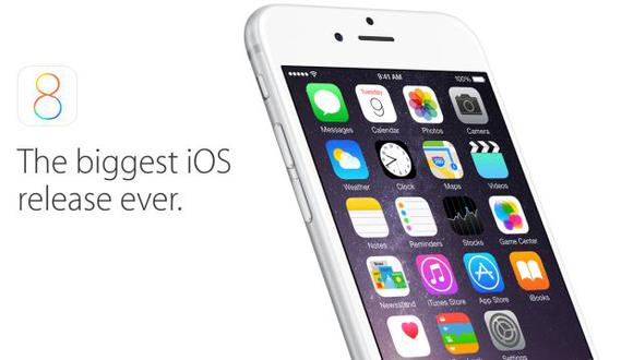 El iOS 8 de Apple ya está disponible para descarga
