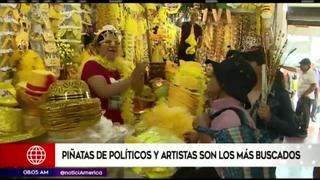 Piñatas de Pedro Gallese y Christian Dominguez son las más pedidas para Año Nuevo