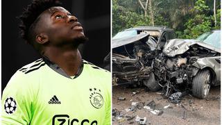 Portero André Onana sufrió un fuerte accidente vehicular antes de unirse a la selección de Camerún