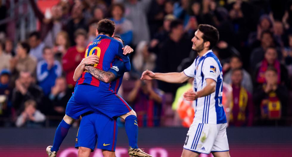 Barcelona vs Real Sociedad se enfrentaron en el Camp Nou por LaLiga Santander. (Foto: Getty Images)