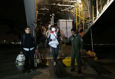 Llegaron a Lima los peruanos afectados por el paso del huracán María en Puerto Rico