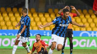 Achraf Hakimi dio positivo a test de coronavirus a horas del debut del Inter en Champions League