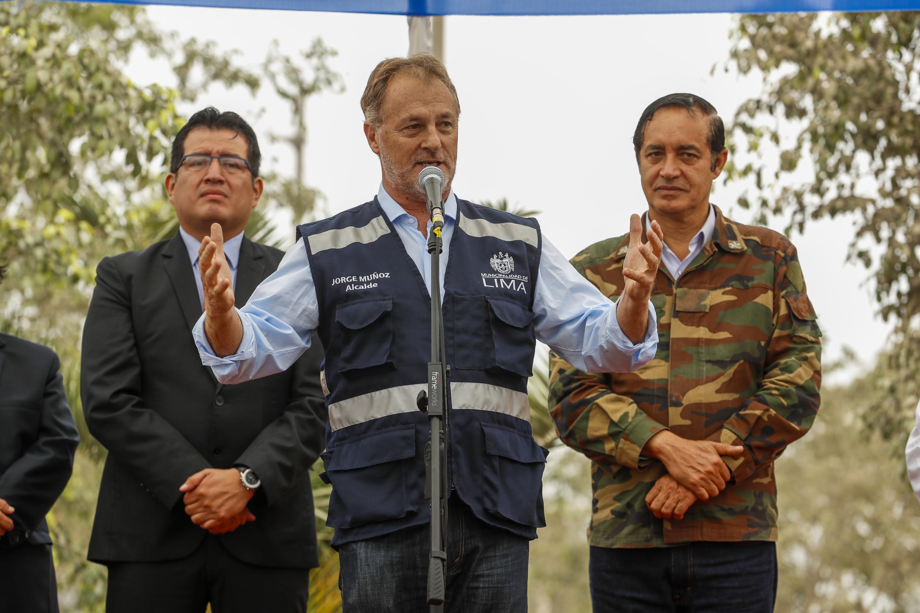 Este trabajo tiene una extensión de 3.2 kilómetros, que comprende la Av. Gran Chimú hasta el Puente Huaycoloro.(Foto: MML)