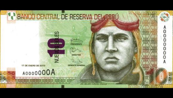 Nuevo billete de 10 soles fue presentado por el BCR