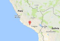 Perú: sismo de 3.7 grados de magnitud se registró en Arequipa 