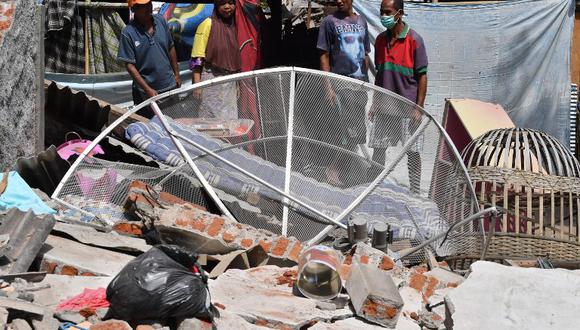 Portavoz de la agencia de prevención de desastres BNPB, Sutopo Purwo Nugroho, indicó que todas las muertes fueron causadas por el derrumbe de casas. (Foto: AFP)