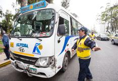 Retiran más de 500 unidades de transporte público del corredor Javier Prado