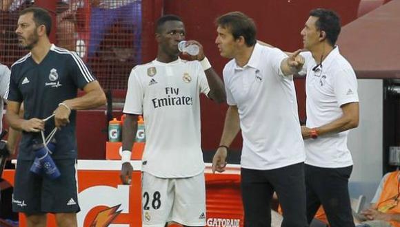 Real Madrid: Lopetegui y las razones por las que aún no hace debutar a Vinicius. (Foto: AFP)