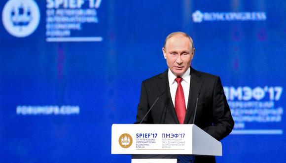 El presidente de Rusia, Vladimir Putin. (Foto:AFP)