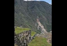Cusco: Vía férrea del tren a Machu Picchu continúa bloqueada tras deslizamiento de rocas 