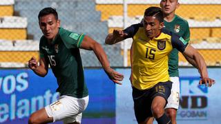 Bolivia cayó 3-2 ante Ecuador en La Paz por las Eliminatorias Qatar 2022