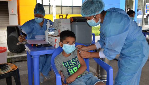 Los niños menores de 5 años recibirán la vacuna Moderna. (Foto: GEC/referencial)