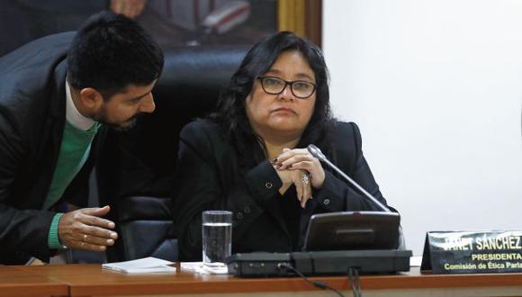 Jant Sánchez asumió el 17 de mayo del 2018 como presidenta de la comisión para el período 2018-2020. (Foto: César Campos / GEC)