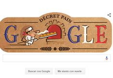Google doodle rinde homenaje a la baguette 