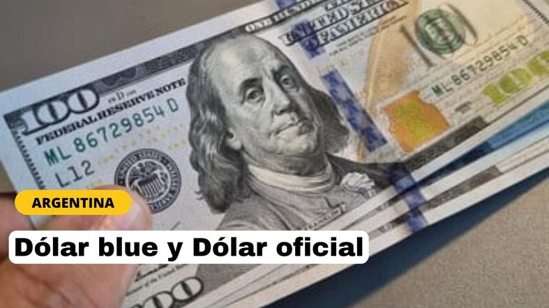 Lo último del Dólar Blue y Dólar oficial en Argentina este, 15 de agosto