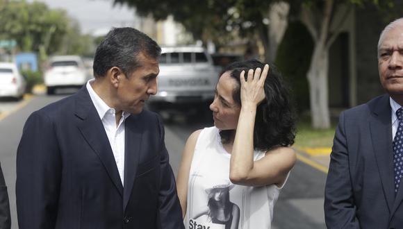 Ollanta Humala defendió a Nadine Heredia tras pedido de impedimento de salida en su contra. (Foto: Hugo Perez/GEC)