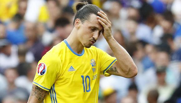 Janne Anderson se cansó de los constantes alardes de Zlatan Ibrahimovic y confirmó que no lo convocará para Rusia 2018. "Nos dejó. No está en mis planes. Creo que no merece ir al Mundial", dijo. (Foto: AFP)